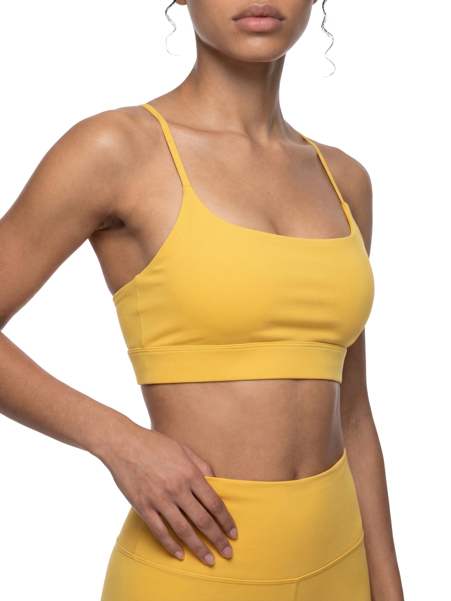 Strappy Criss Cross Yoga Sports Bra