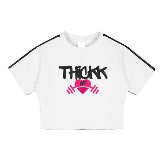 Taped Cooling Performance Crop Top