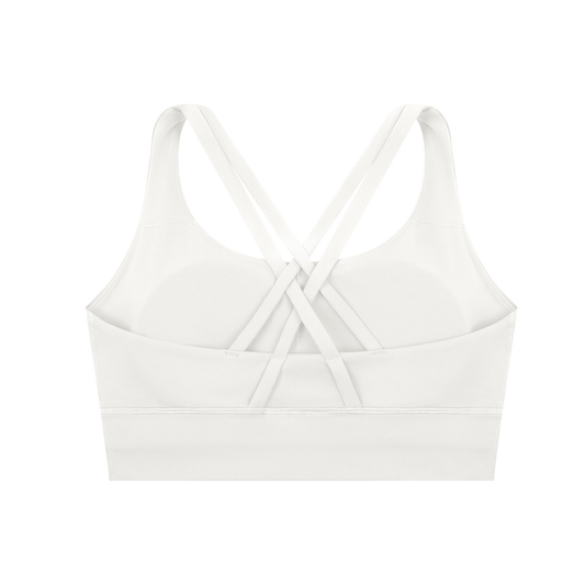 Strappy Criss-Cross Sports Bra