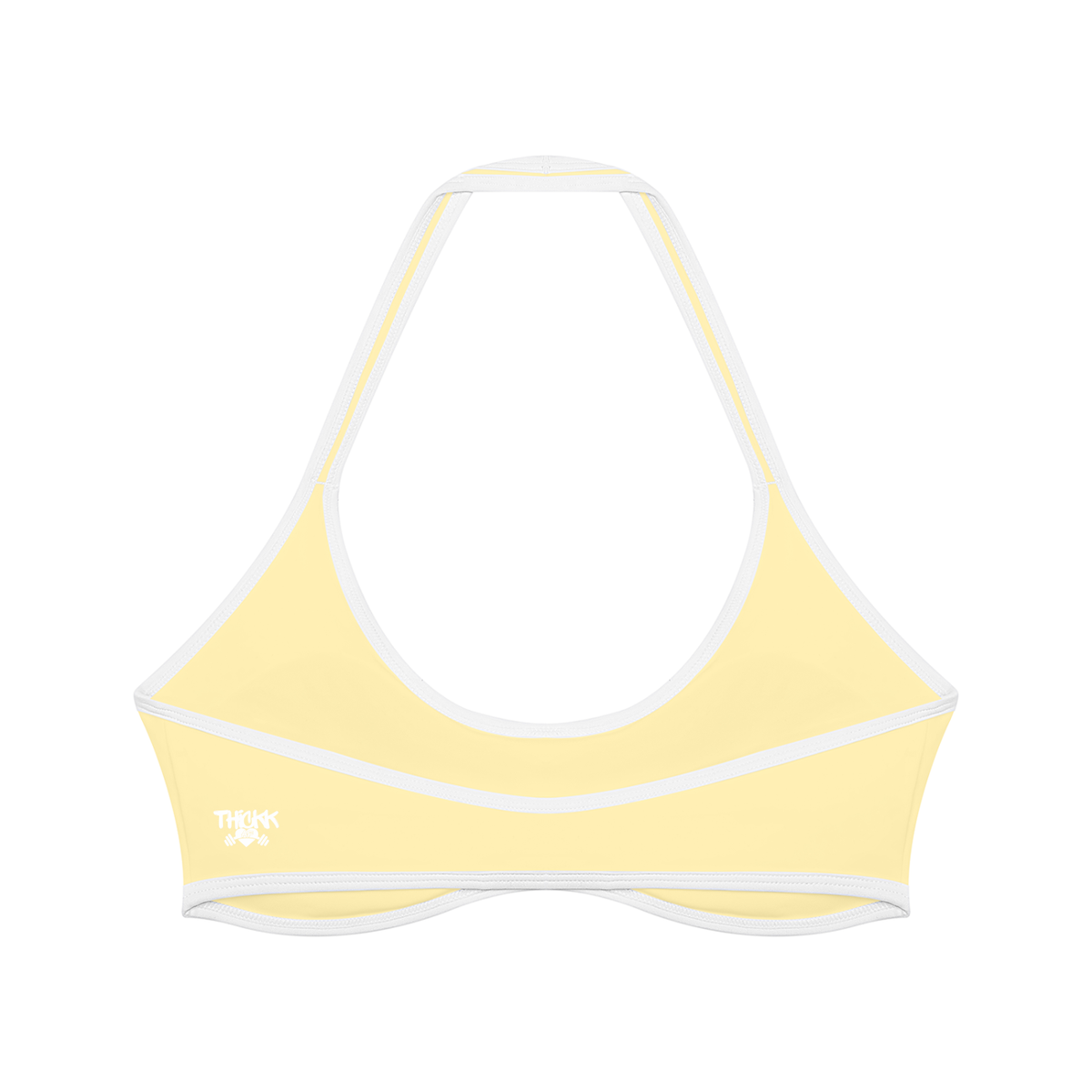 Women's Halter Color Block Yoga Sports Bra – Thick (AF) and Fine