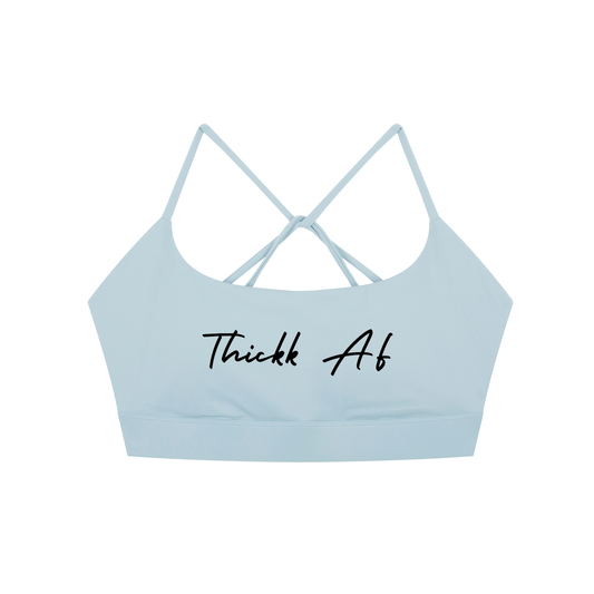 Strappy Criss Cross Yoga Sports Bra